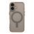 Чохол TPU+PC Magnetic Matte Camera Lens with Magsafe для iPhone 16 Grey 757-00336 фото