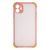 Силиконовый чехол TOTU Armor with Frame для iPhone 11 Розовый 208-01000 фото