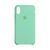 Силиконовый чехол для iPhone X/XS Spearmint 208-00129 фото