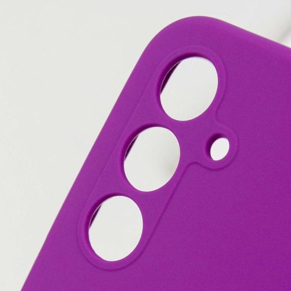 Чохол Silicone Cover Lakshmi Full Camera для Samsung Galaxy A17 5G Purple 555-02419 фото