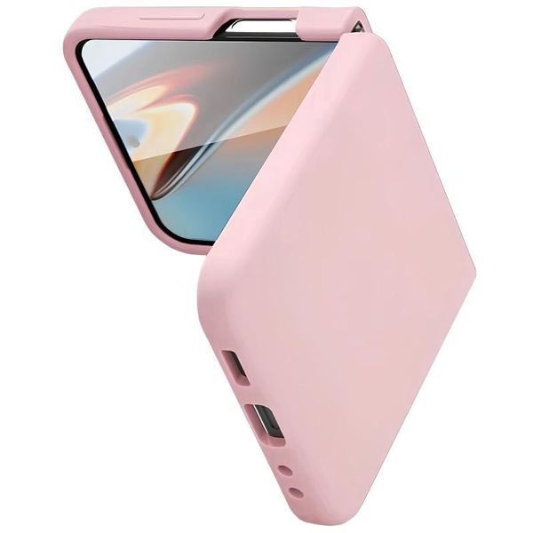 Чохол Foldables Silicone Cover Lakshmi для Samsung Galaxy Z Flip5 Pink Sand 555-03152 фото