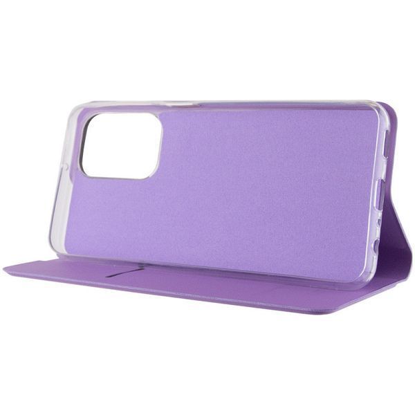 Шкіряний чохол-книжка GETMAN Elegant для Motorola Edge 40 Бузковий 555-01491 фото
