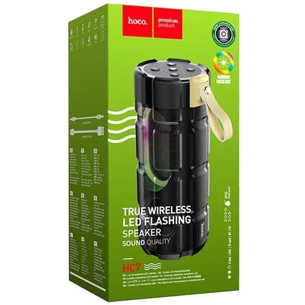 Портативна колонка HOCO HC7 Pleasant sports BT speaker Black 656-00794 фото