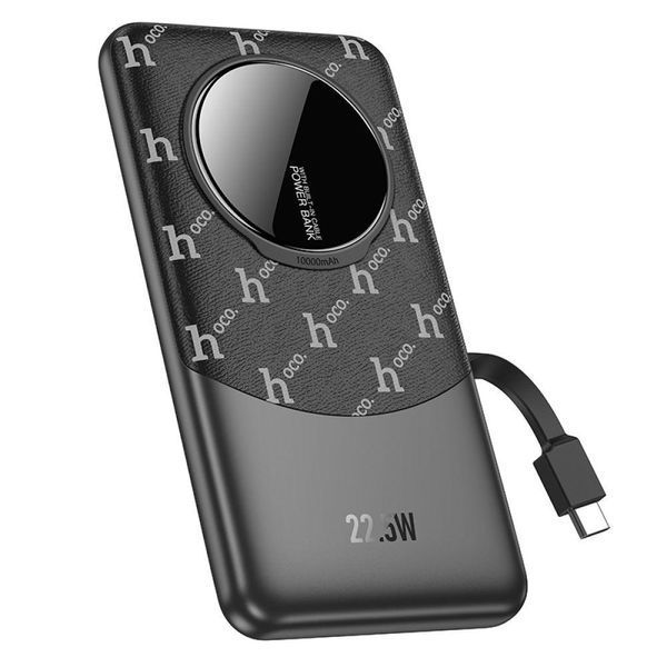 Power Bank Hoco Q29 Nobility 22.5W+PD20W with cable(Type-C) 10000mAh Коричневый 656-01475 фото