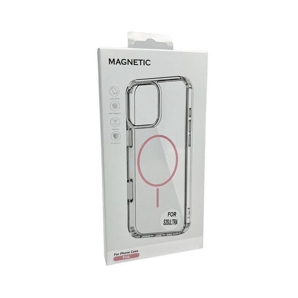 Чохол Acrylic Thin Magnetic для Samsung Galaxy S25 Ultra Pink 666-04062 фото