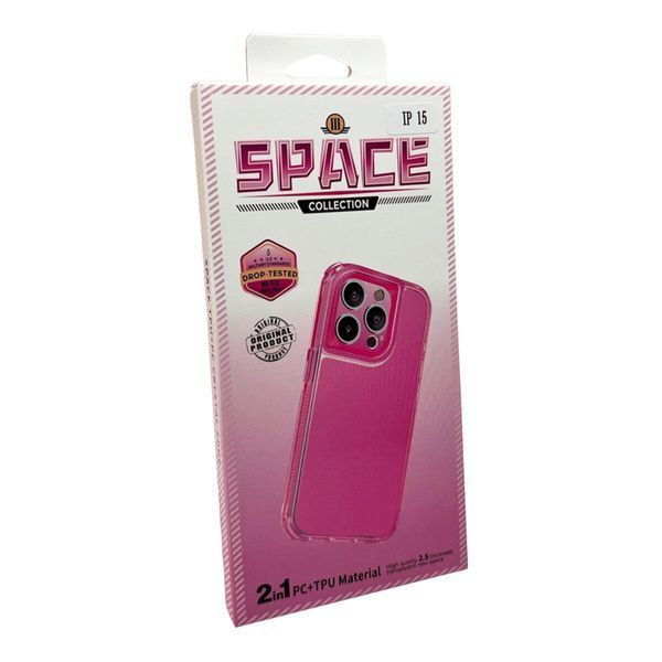 Протиударний чохол для смартфона Space III для iPhone 15 Rose Red 666-01912 фото