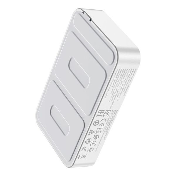 Power Bank Hoco Q10A PD20W Wireless Fast Charging 10000mAh Белый 656-01456 фото
