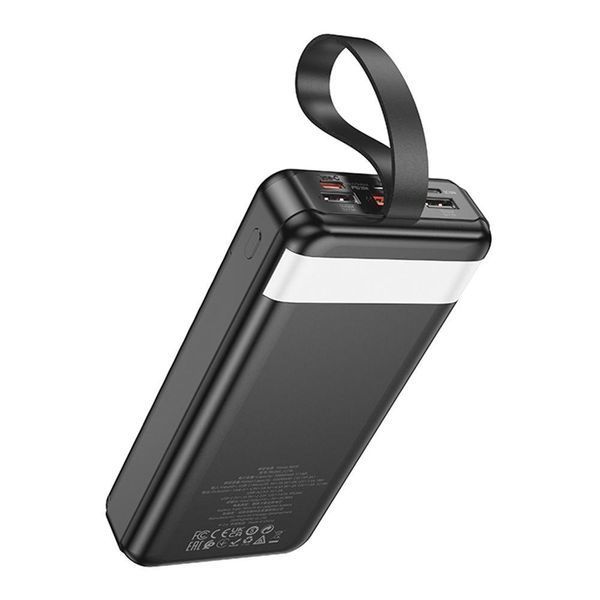 Power Bank Hoco J123B Element 22.5W+PD20W с цифровой игрой 30000 mAh Черный 656-03287 фото
