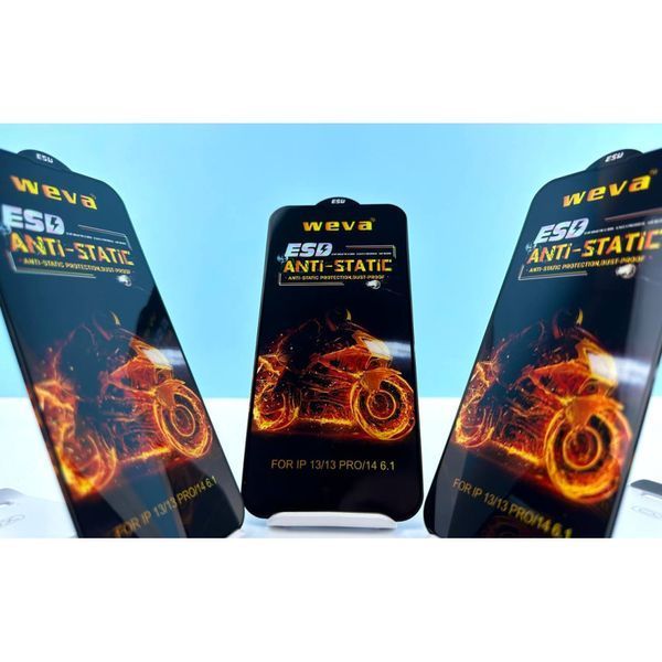 Захисне скло Weva ESD Anti-Static iPhone 16 Pro 204-00202 фото