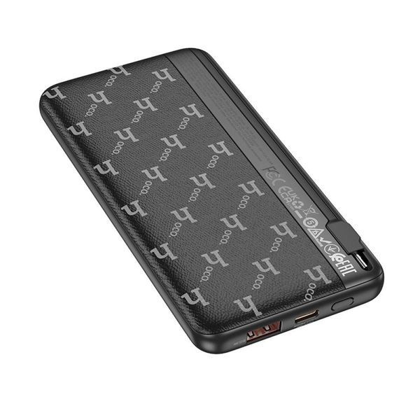 Power Bank Hoco Q29 Nobility 22.5W+PD20W with cable(Type-C) 10000mAh Коричневый 656-01475 фото