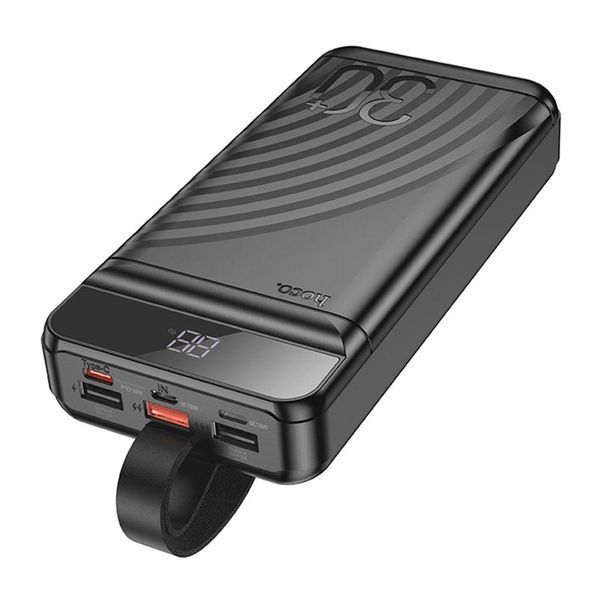 Power Bank Hoco J123B Element 22.5W+PD20W с цифровой игрой 30000 mAh Черный 656-03287 фото