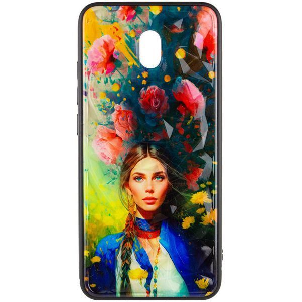 TPU+PC чохол Prisma Ladies для Xiaomi Redmi 8a Peonies 777-07421 фото