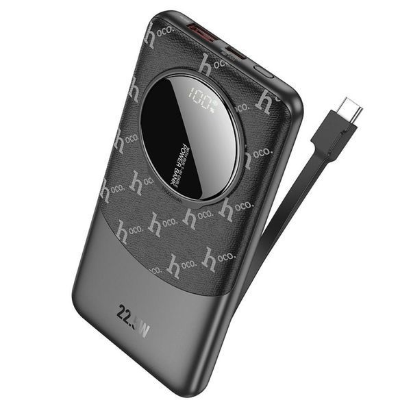 Power Bank Hoco Q29 Nobility 22.5W+PD20W with cable(Type-C) 10000mAh Коричневый 656-01475 фото