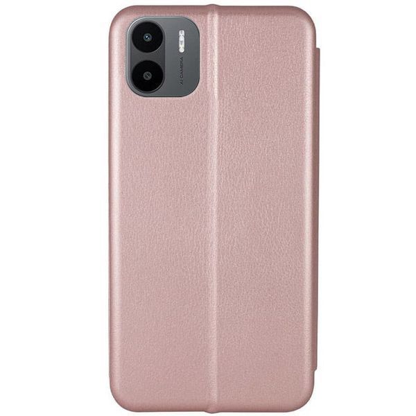 Шкіряний чохол-книжка Classy для Xiaomi Redmi A1 / A2 Rose Gold 777-05860 фото