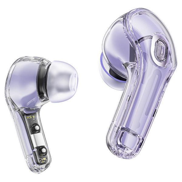 Беспроводные наушники TWS ACEFAST T8 Crystal Alfalfa Purple 6974316282266 фото