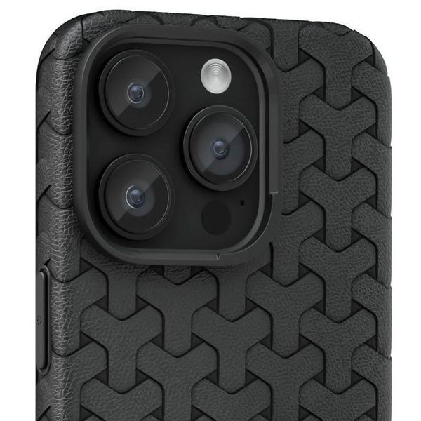 Чехол TPU Weaving для iPhone 13 Pro Max (6.7") Black 555-00356 фото