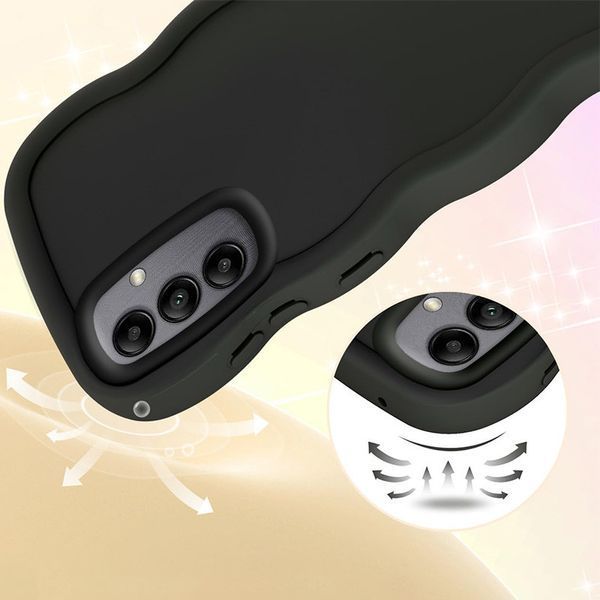 Чохол TPU Ripple для Samsung Galaxy S23 FE Black 555-01160 фото