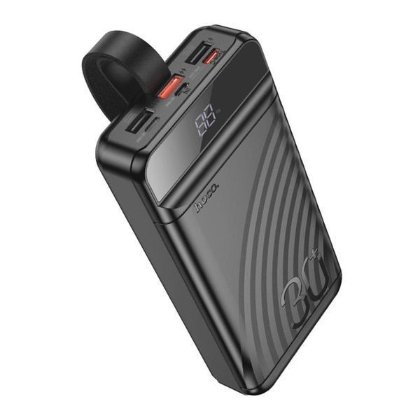 Power Bank Hoco J123B Element 22.5W+PD20W с цифровой игрой 30000 mAh Черный 656-03287 фото