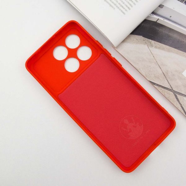 Чехол Silicone Cover Lakshmi Full Camera для Xiaomi Poco X6 Pro Red 777-07062 фото