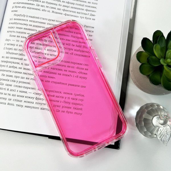 Протиударний чохол для смартфона Space III для iPhone 15 Rose Red 666-01912 фото