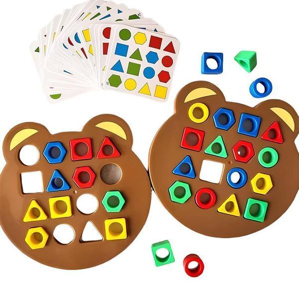 Настільна інтерактивна гра Ummi Shape Matching Game + answer bell 656-03367 фото