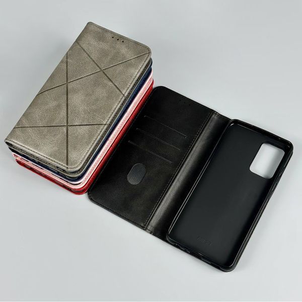 Чохол-книжка Business Leather для Samsung Galaxy M15 Grey 555-04098 фото