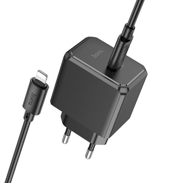 Комплект швидкого заряджання для iPhone Hoco CS15A Type-C to Lightning PD30W Білий 209-00250 фото
