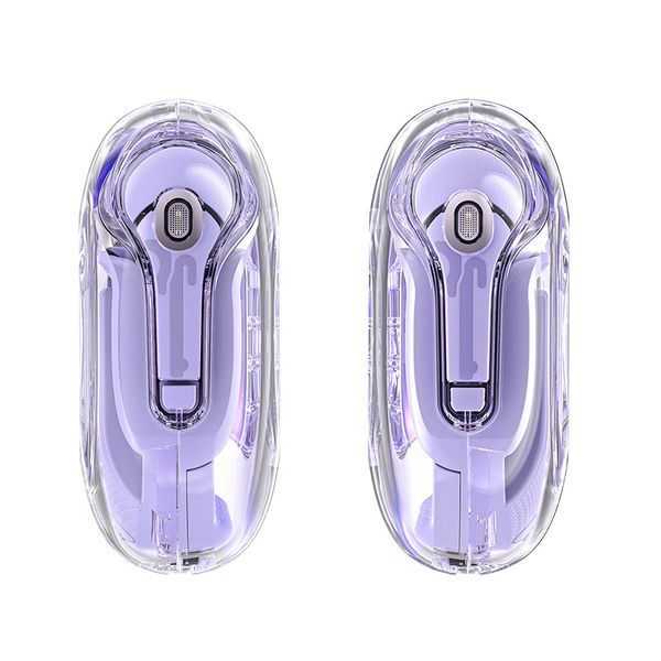 Беспроводные наушники TWS ACEFAST T8 Crystal Alfalfa Purple 6974316282266 фото