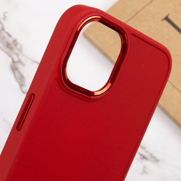 Чохол TPU Bonbon Metal Style для Apple iPhone 14 (6.1") Red 208-06099 фото