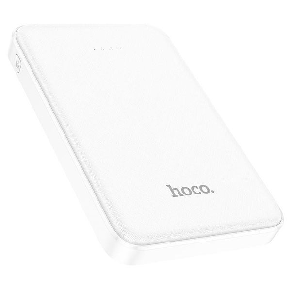 Портативний акумулятор Power Bank Hoco J93 Handsome 2USB 10000mAh Білий 216-00010 фото