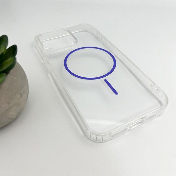 Чехол Acrylic Thin Magnetic для Apple iPhone 14 Purple 666-03641 фото