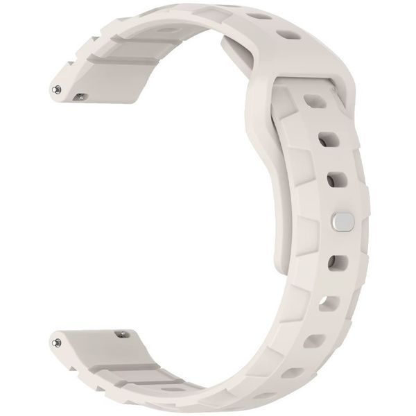 Силіконовий ремінець Defense для Smart Watch 20mm Antique White 212-01704 фото