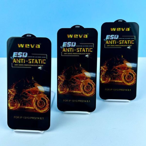 Захисне скло Weva ESD Anti-Static iPhone 16 Pro 204-00202 фото