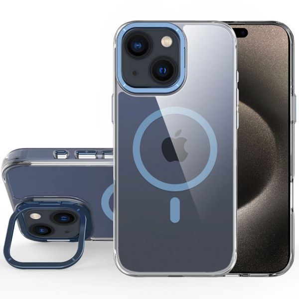 Чехол TPU Space Case Apex with MagSafe для Apple iPhone 13 / 14 / 15 (6.1") Navy Blue 214-03354 фото