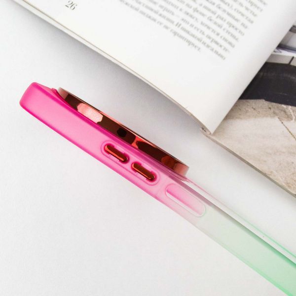 Чохол TPU+PC Fresh sip series для Xiaomi Redmi A3 Салатовий / Рожевий 777-06622 фото
