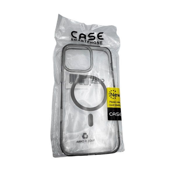 Чохол Acrilyc Colorful з MagSafe для iPhone 15 Pro Grey 666-03406 фото
