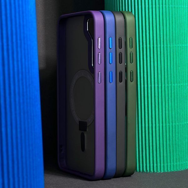 Чехол WAVE Attraction Case with Magnetic Ring для Samsung Galaxy S24 Plus Green 656-05600 фото