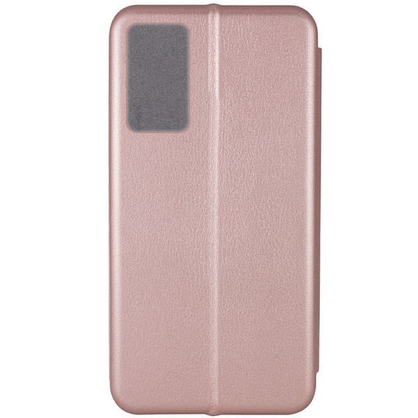 Кожаный чехол-книжка Classy для Motorola Moto E13 Rose Gold 777-05656 фото