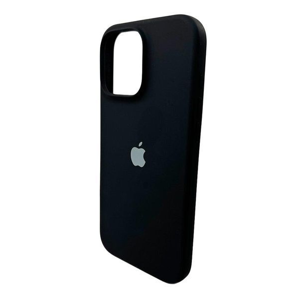 Силиконовый чехол для iPhone 16 Pro Black 666-01197 фото