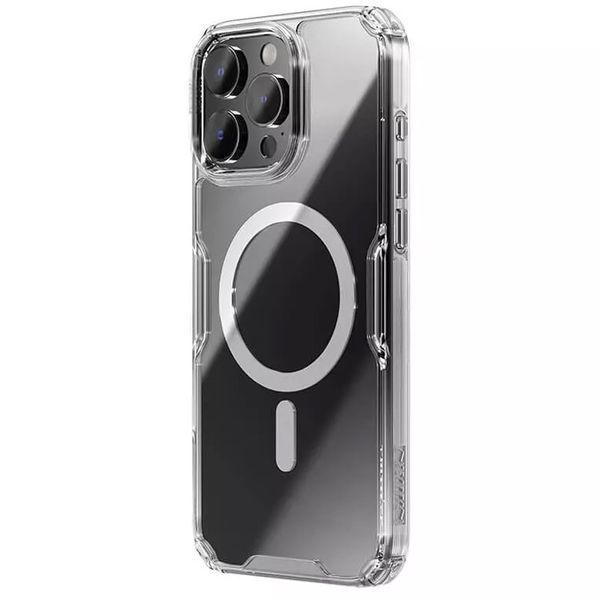 TPU чохол Nillkin Nature Pro Magnetic для Apple iPhone 16 Pro Max (6.9") Transparent 777-08021 фото