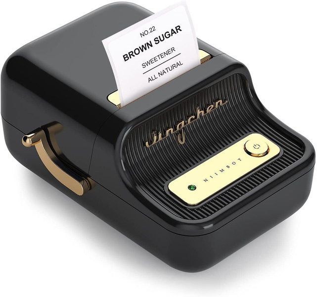Термопринтер для друку наклейок NIIMBOT B21S Black 656-02111 фото
