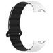 Ремешок Dual-color Magnetic для Xiaomi Mi Band 9/8/10 White / Black 212-01654 фото 3