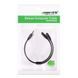 Аудиокабель UGREEN AV141 3.5mm Male to 2 Female Audio Cable ABS Case Black UGR-30620 фото 2