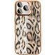 Чехол TPU+PC Wild Leopard with MagSafe and Lens для Apple iPhone 16 Pro Max (6.9") Brown 656-08241 фото 4