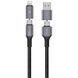 Дата кабель WIWU C077 Cyberlink Type-C to Lightning 27W (1m) Silver ILSO-00000085919-1 фото 1