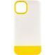 Чохол TPU+PC Bichromatic для Apple iPhone 11 Pro Max (6.5") Matte / Yellow 555-03922 фото 1