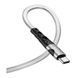 Кабель USB Hoco U105 Treasure jelly Type-C 1.2m Сталевий 209-00327 фото 4