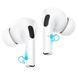 Бездротові навушники BOROFONE BW36 True wireless ANC noise reduction BT headset White 656-03835 фото 3