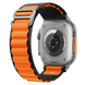 Тканинний ремінець Alpine Loop для Apple Watch 38/40/41 mm Black-orange 212-00504 фото 1