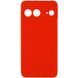 Чехол TPU GETMAN Liquid Silk Full Camera для Google Pixel 7 Красный / Red ILSO-00000077914-5 фото